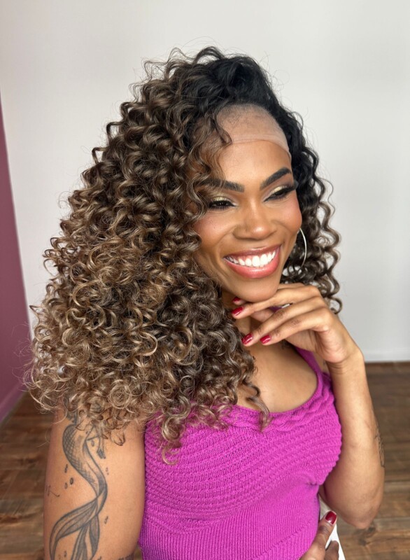 LACE FRONT BRIANA – OMBRE 8/30 HD (BIO PROTEÍNA) - Liquida Laces Brasil