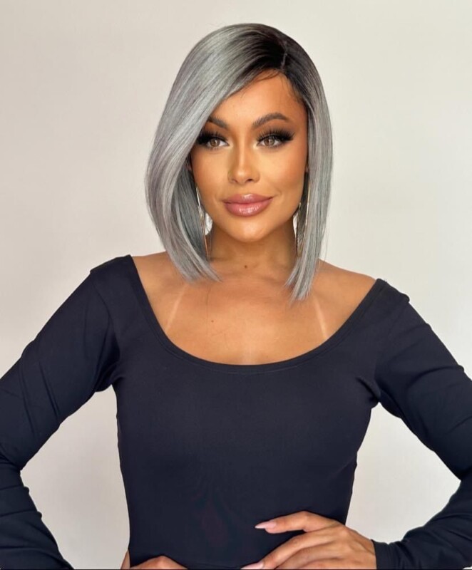 WIG VASHANTI – PLATINADO SILVER GRAY EQUAL (PREMIUM) - Liquida Laces Brasil