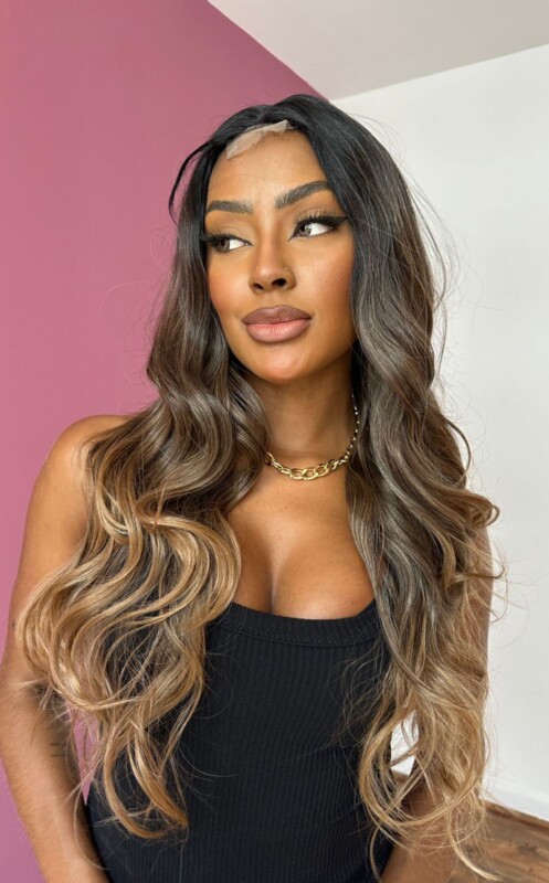 LACE WIG FLÓRIDA – OMBRE 8/30  (PREMIUM) - Liquida Laces Brasil