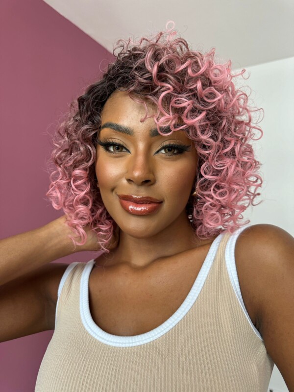 WIG SELINA – ROSA (PREMIUM) - Liquida Laces Brasil